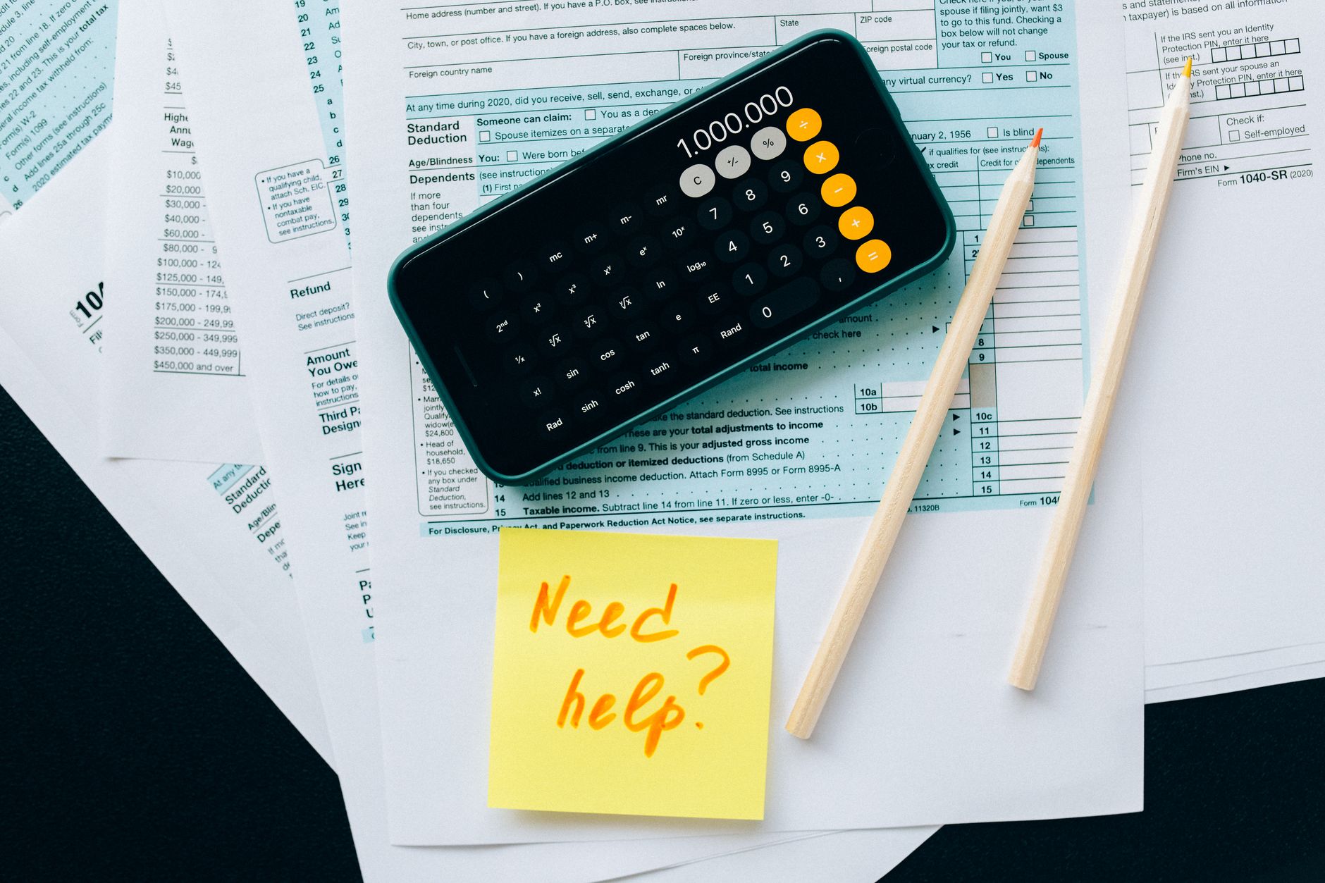 À partir de quel revenu — formulaires fiscaux calculateur argent