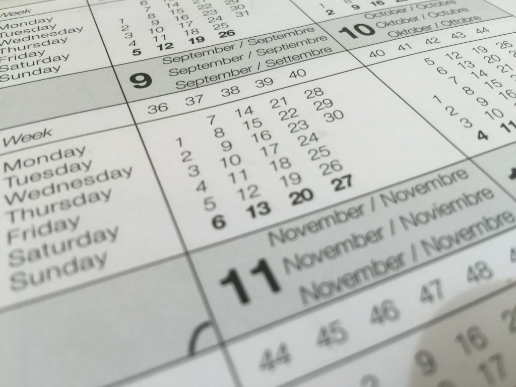 Date limite de versement du — calendrier de paie avec dates de salaire